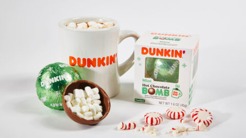 Dunkin’ Hot Cocoa Bombs Are Here and I Call Dibs On The Mint Flavor