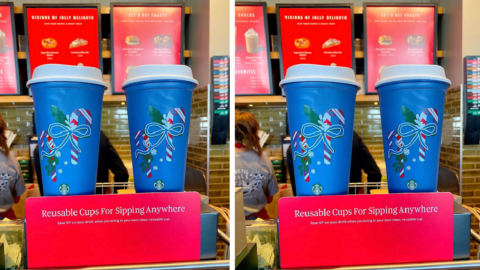 Starbucks Released A Blue Color Changing Christmas Cup and OMG It’s The Most Festive Thing Ever