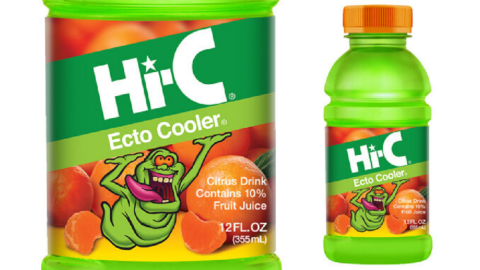 Hi-C Ecto Cooler Is Back To Celebrate The Release Of The New Ghostbusters Movie. Here’s How You Can Get Yours.
