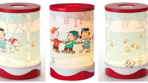 This Charlie Brown Christmas Lamp Rotates And Plays Christmas Music So You Can Celebrate With The Peanuts Gang