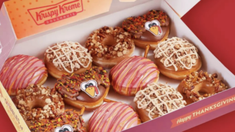 Krispy Kreme Just Released Thanksgiving Doughnuts Including One That Is A Turkey