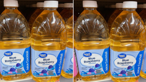 Walmart Just Released Blue Raspberry Flavored Juice and It Looks Sweet