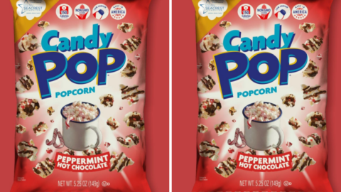 Candy Pop Now Has Peppermint Hot Chocolate Popcorn So, Excuse Me While I Stuff My Face