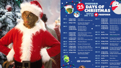 Freeform’s 25 Days of Christmas Movie Schedule Is Here So You Can Plan Out Your Entire December