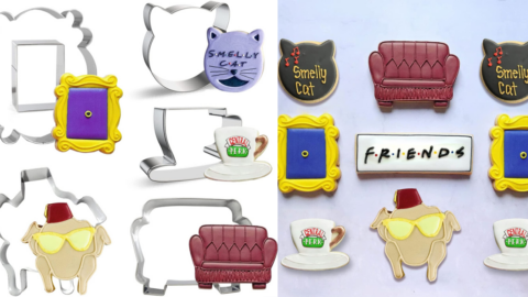 This Set Of Friends Cookie Cutters Allows You To Make Treats For All Of Your Friends For Friendsgiving