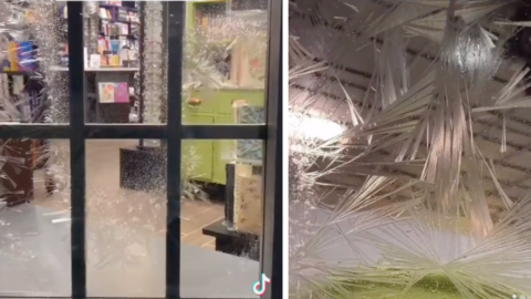 This Spray Puts Fake Frost On Your Windows and Its Exactly What You Need For the Holidays