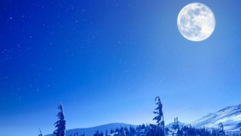 December’s Full Moon Is Coming. Here’s When You Can Bundle Up To Head Outside To See It.