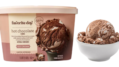 Target Is Selling Hot Chocolate Ice Cream That Has Marshmallow Swirls and Cinnamon