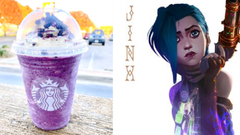 You Can Get A Jinx – League Of Legends Frappuccino From Starbucks To Celebrate Arcane