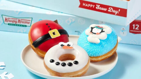 Krispy Kreme’s Holiday Donuts Are Here and I Call Dibs on The Santa Donut
