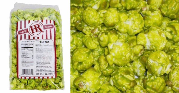 You Can Get Mountain Dew Popcorn For The Person Who Is Obsessed With Their Dew