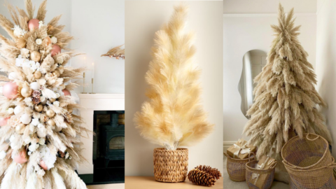 Pampas Grass Christmas Trees Are This Year’s Hottest Decorating Trend and I’m Obsessed