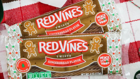 Red Vines Just Released Gingerbread Licorice Just In Time For The Holiday Season
