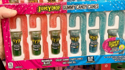 Move Over Peppermint, Juicy Drop Now Has Sour Gummy Candy Canes to Make Your Lips Pucker 