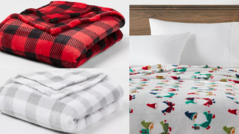 Target Has $10 Fluffy Plush Blankets and I Want Them All