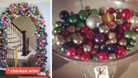11 Uses For Christmas Ornaments That Don’t Involve Hanging Them On A Tree