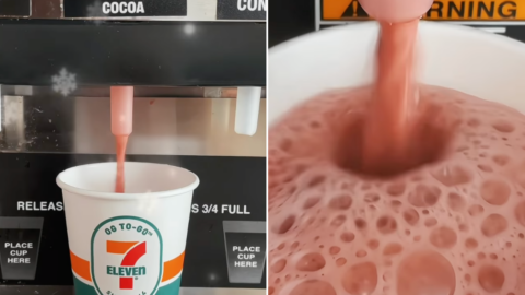 7-Eleven Now Has Pink Hot Chocolate and I’m On My Way