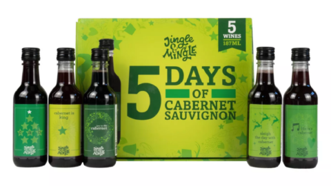 Jingle And Mingle Through Your Holiday Parties With This 5 Days of Cabernet Sauvignon Wine Set