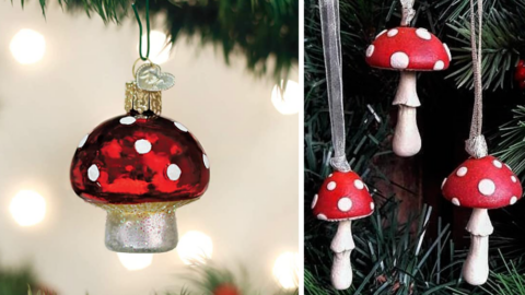 Mushrooms Are Popping Up All Over Christmas Decor This Year. Here’s What It Means.