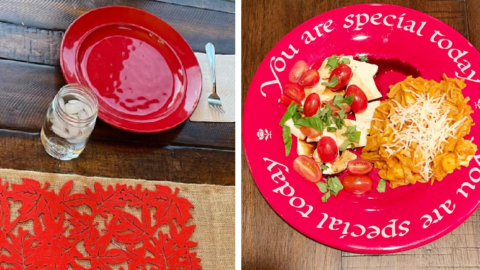This Easy ‘Red Plate Tradition’ Can Be Used To Celebrate All The Accomplishments That Life Has To Offer