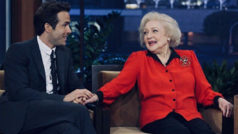 Betty White Says Ryan Reynolds ‘Can’t Get Over’ Her and His Response Is Hilarious