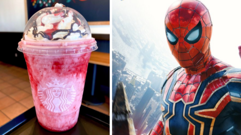 You Can Get A Spider-Man Frappuccino From Starbucks To Activate Your Spidey Senses