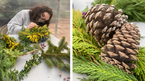 How To Make A Christmas Wreath. It’s Easier Than You Think.