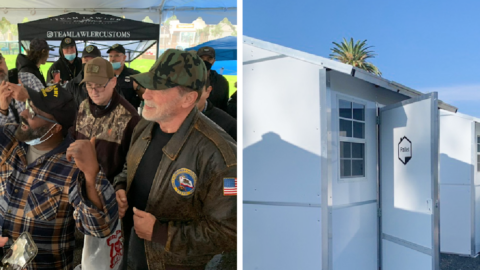 Arnold Schwarzenegger Just Donated 25 Tiny Homes To Homeless California Veterans