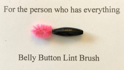 You Can Get A Belly Button Lint Brush For The Person Who Has Everything