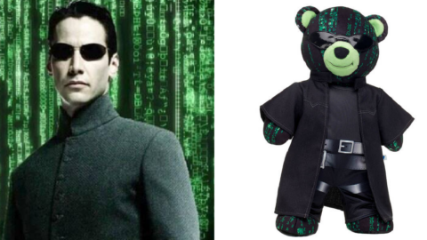 Build-A-Bear Just Released A Matrix Bear and It Looks Just Like Keanu Reeves
