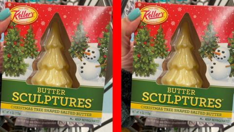 This Tree Shaped Butter Is Exactly What Your Christmas Dinner Table Needs