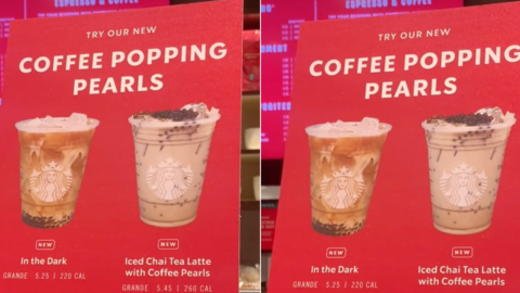 Some Starbucks Locations Are Selling Coffee Popping Pearls and I Can’t Wait to Try Them in My Drink 