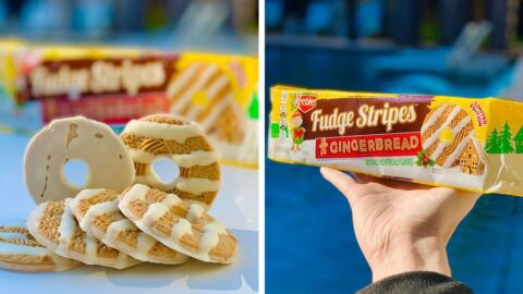 Keebler Now Has Gingerbread Flavored Cookies That Are Slathered in Vanilla Fudge