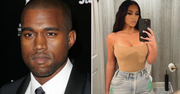 This Is How Kanye Reacted After Kim Filed to Be Legally Single