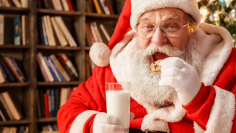 Healthy Snacks You Can Leave Out for Santa Instead of Just Milk and Cookies