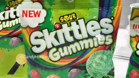 Skittles Is Releasing a Sour Version of Their New Gummy Candy That Will Make Your Lips Pucker