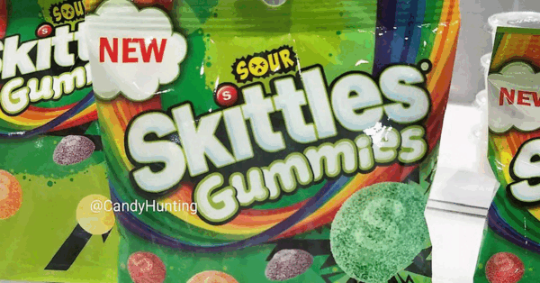 Skittles Is Releasing a Sour Version of Their New Gummy Candy That Will Make Your Lips Pucker