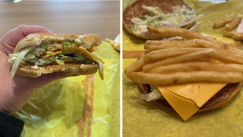Here’s How To Order A Cheese Sandwich Off The McDonald’s Secret Menu