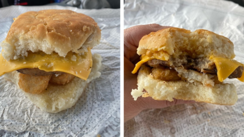 Here’s How To Order The Hash Brown And Sausage Biscuit Off The Chick-fil-A Secret Menu