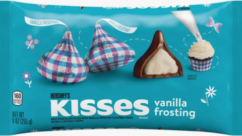 Hershey’s New Vanilla Frosting Kisses Will Have You Hopping For Joy This Easter