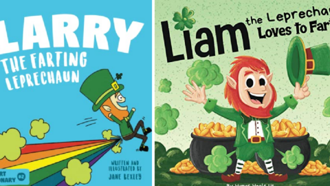 Farting Leprechaun Books Are The Silly Humor Kids Need This St. Patrick’s Day