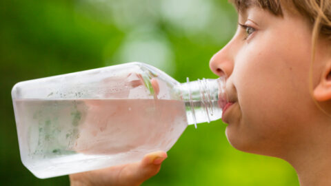 1 Simple Trick To Get Your Child to Drink More Water