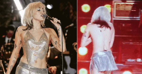 Miley Cyrus Had A Wardrobe Malfunction and She Handled It Like A Total Rockstar