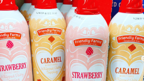 Aldi Is Selling Strawberry And Caramel Whipped Topping and I’m About To Put It On Everything