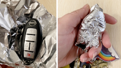 Some Experts Are Saying To Wrap Your Keys In Aluminum Foil. Here’s Why.