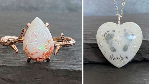 ‘Breastmilk Jewelry’ Is The New Touching Way To Remember Your Breastfeeding Journey