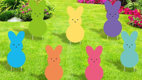 You Can Get Peeps Bunny Yard Signs For The Sweetest Yard On The Block
