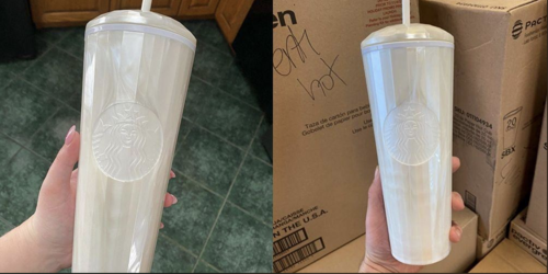 Starbucks Released A Rare Pearlescent Tumbler And ...