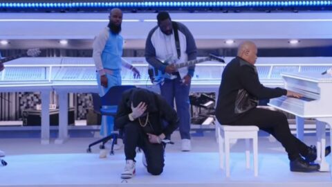 The NFL Denies it Tried To Stop Eminem from Kneeling During The Halftime Show