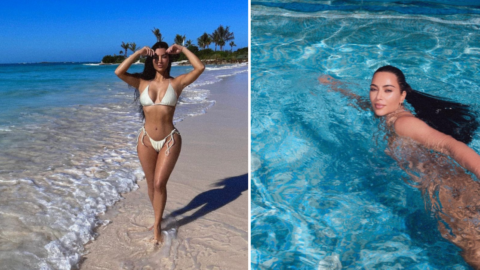 Kim Kardashian Explained Why She Threw Her Phone in the Ocean and It Is Wild
